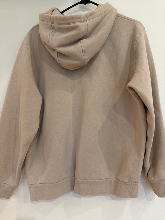 Neutral Beige Pullover Hoodie - Picture 3 of 3